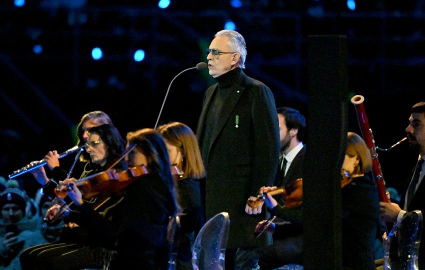 Andrea Bocelli. Foto: EFE / EPA / Peter Kneffel / Pool