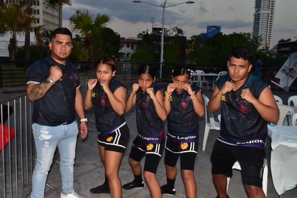 Se realizaron peleas en diferentes categorías. Foto: Cortesía