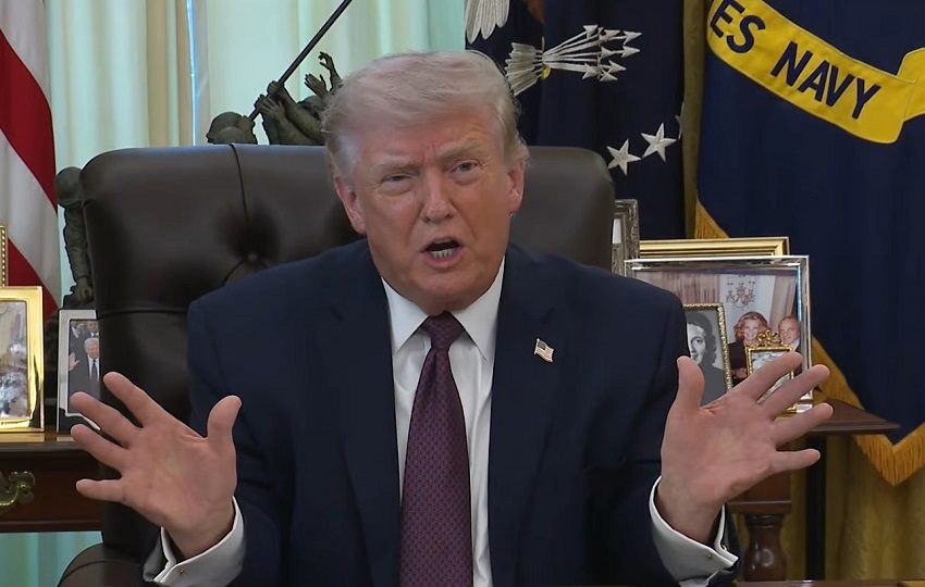 Trump dijo que  las recientes operaciones han alcanzado los objetivos militares trazados. Foto: EFE