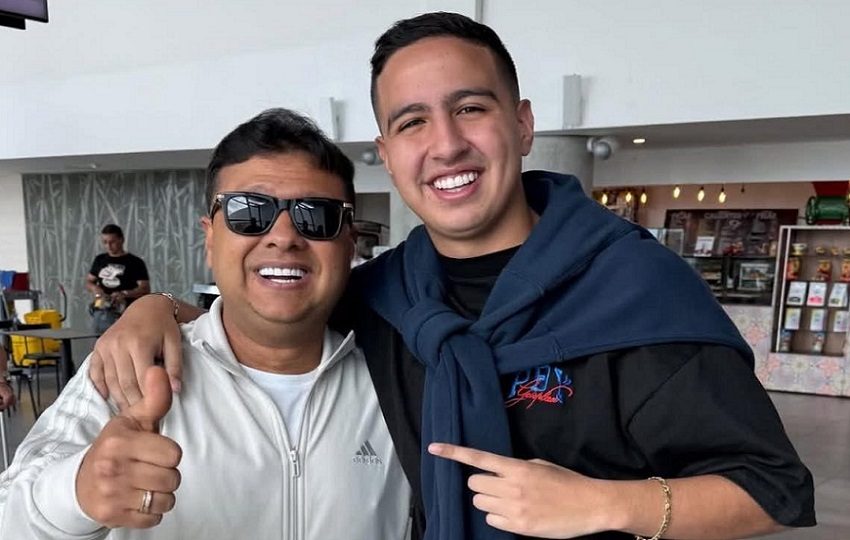 Rafael Santos y Martín Elías  Jr.. Cortesía