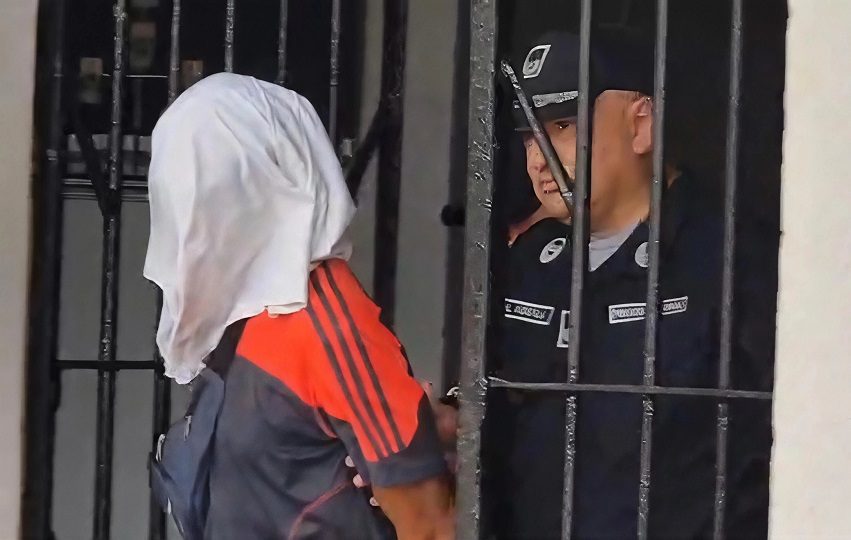 El implicado ha sido puesto en manos de las autoridades competentes con el fin de presentarlo ante un Juez de Garantías. Foto. PN