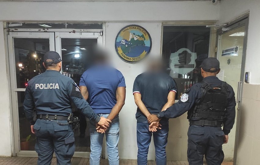 Uno de los aprehendidos mantiene un oficio de subrogado emitido por el Juzgado de Cumplimiento del Circuito Judicial de Panamá.