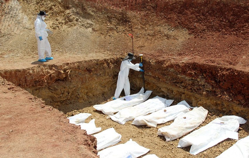 Se trató del entierro de solemnidad número 7. Foto: Cortesía