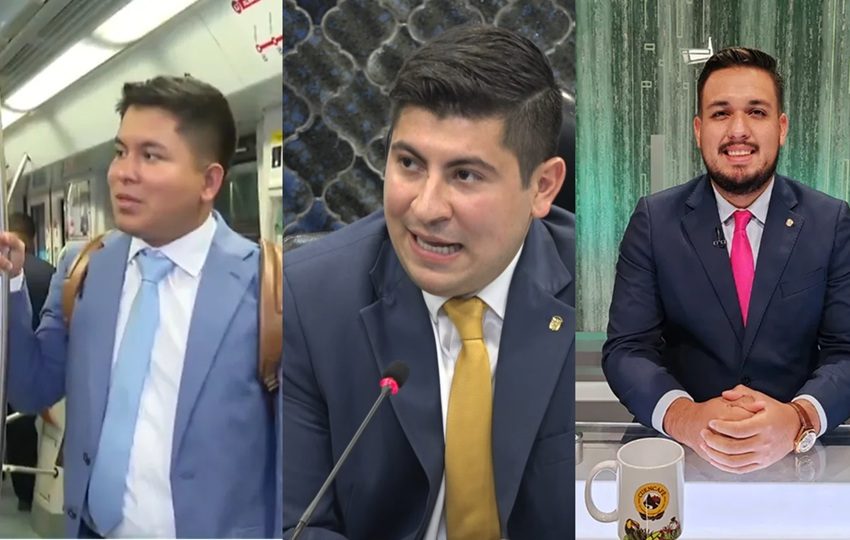 Los diputados Zamora, Bloise y Samaniego. Foto: Cortesía