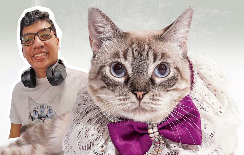 'Martita' y su 'Karen Macho'. Fotos: Cortesía / @fotodoggrafo 