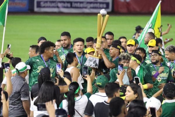Bocas del Toro, festeja su bicampeonato. Foto: Cortesía/Bicampeonato