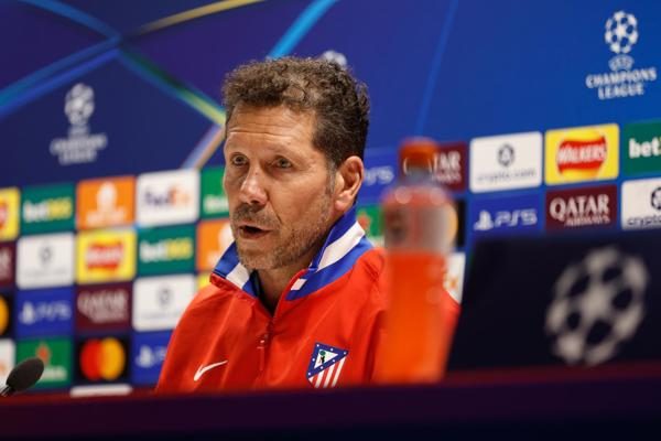 Diego Pablo Simeone, técnico del Atlético Madrid. EFE