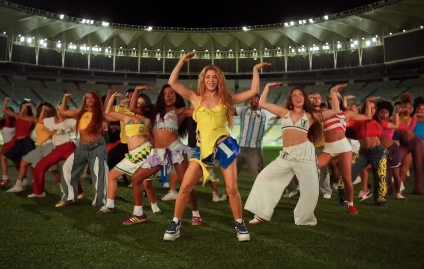 Shakira en un fragmento del nuevo video de 'Dai Dai'. Foto: EFE / Shakira