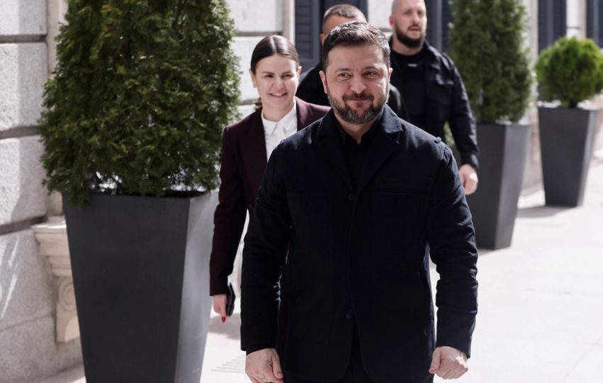 El presidente de Ucrania, Vladímir Zelenski. Foto: EFE