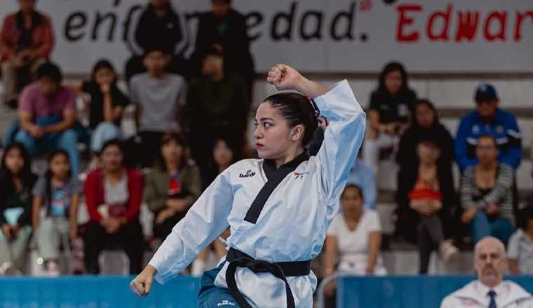 Daniela Rodríguez, atleta de poomsae. Foto: COP