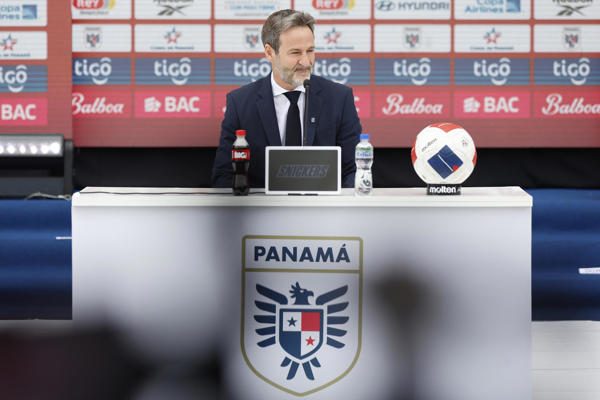 Thomas Christiansen, técnico de Panamá. Foto: EFE
