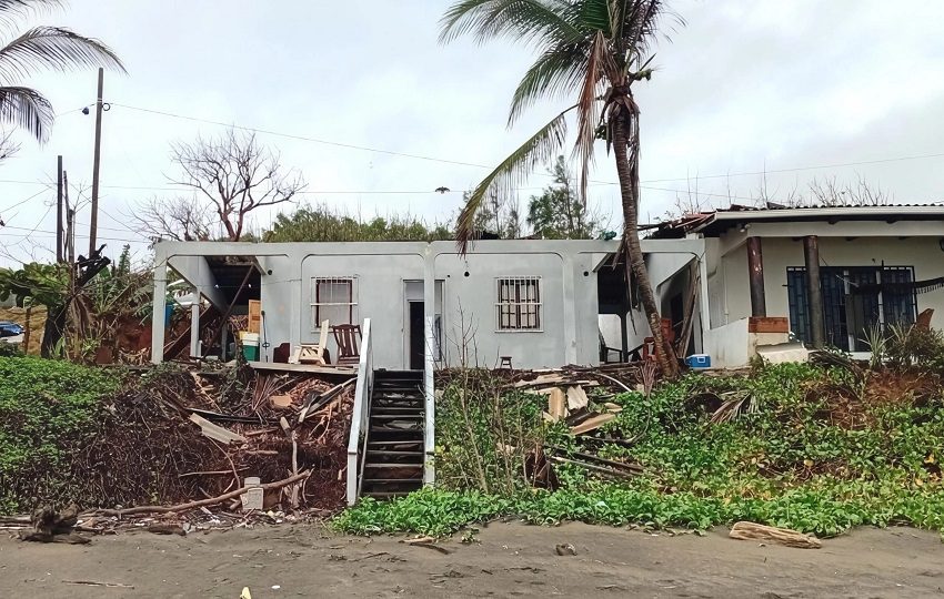 El temporal tomó por sorpresa a los residentes.