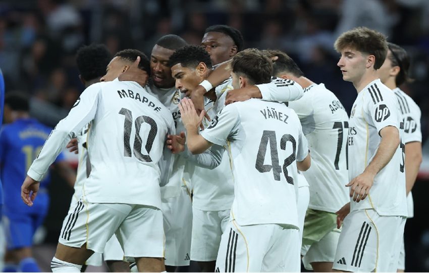 El Real Madrid creció un 41 % su valor respecto a la temporada anterior. Foto: EFE