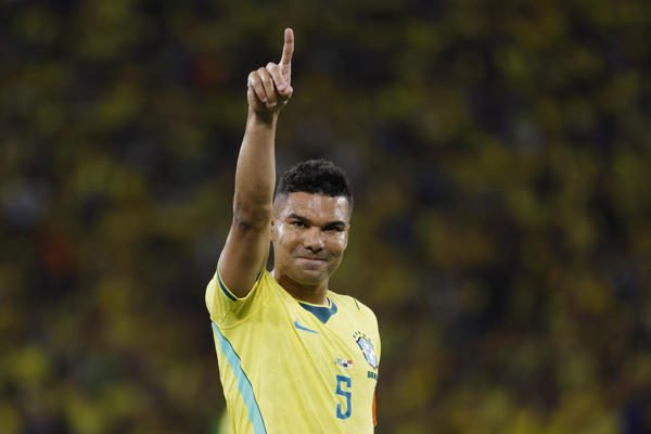 Casemiro, jugadaor brasileño. Foto: EFE