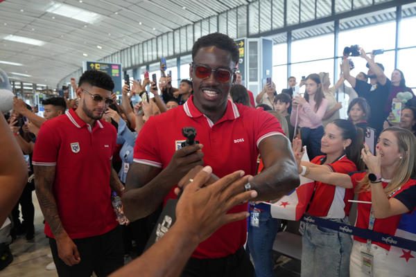 José 'Coto' Córdoba, defensa de Panamá. Foto: EFE