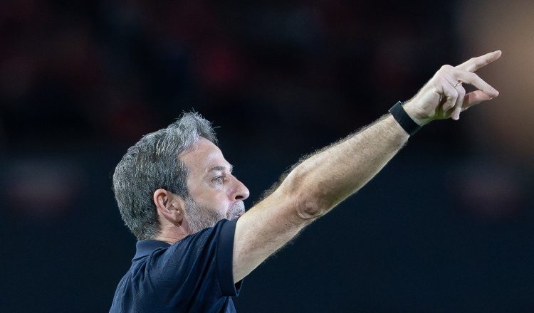 Thomas Christiansen, técnico de Panamá. Foto: EFE