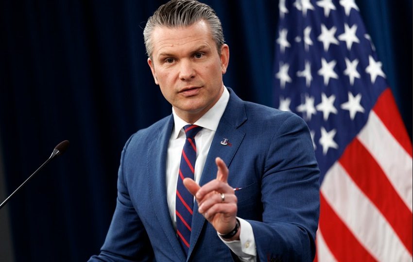 Secretario de Guerra de Estados Unidos, Pete Hegseth. Foto: EFE/Archivo