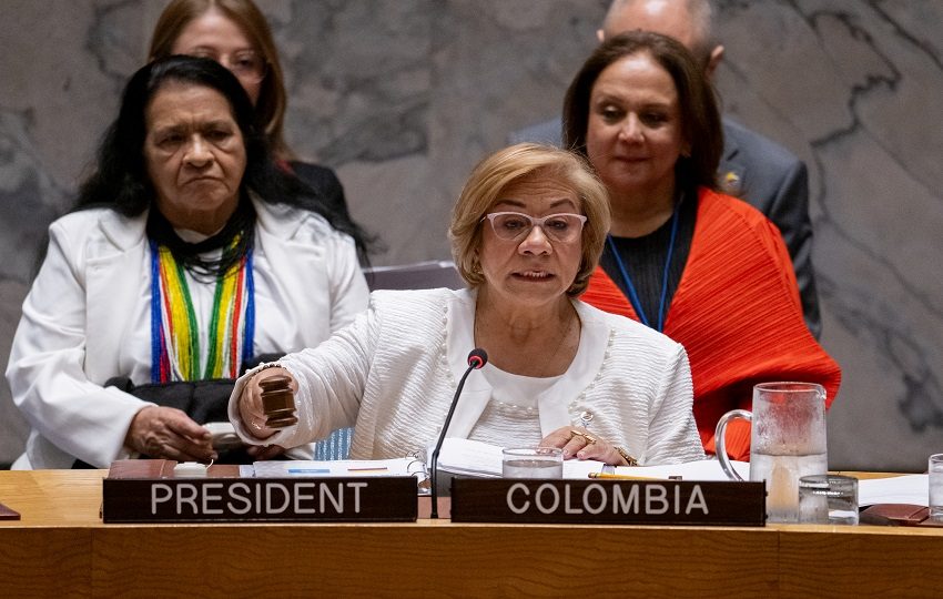  Este es el segundo debate de alto nivel que organiza Colombia.