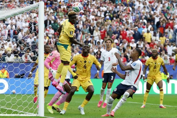 Ghana e Inglaterra empataron a cero goles. Foto: EFE