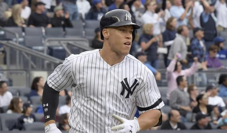 Aaron Judge, jugador de los Yanquis. Foto: EFE