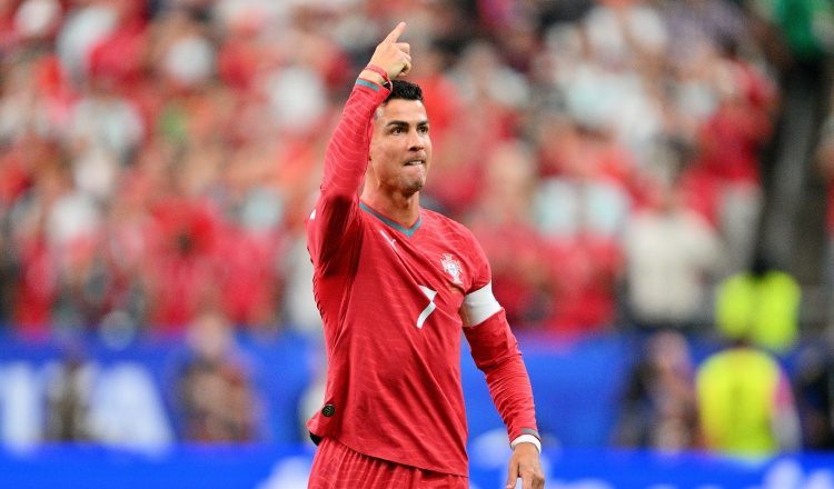 Cristiano Ronaldo, capitán de Portugal. Foto: EFE