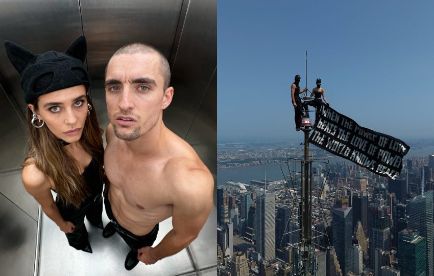 Angela Nikolau e Ivan Beerkus. Fotos: Instagram / @angela_nikolau