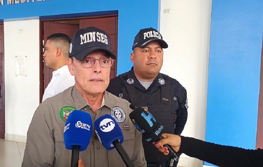 El ministro Frank Ábrego señaló que el país enfrenta importantes desafíos frente a las organizaciones criminales, por lo que insistió en la necesidad imperativa de desarrollar un trabajo articulado entre las autoridades y la ciudadanía. Foto. Melquíades Vásquez