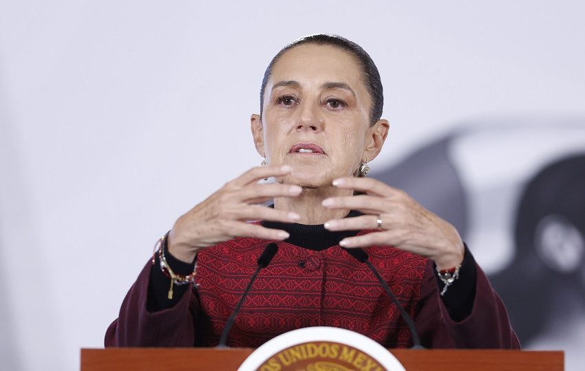 La presidenta de México, Claudia Sheinbaum. Foto: EFE