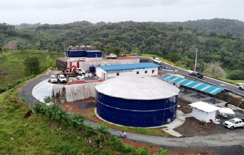 La nueva planta potabilizadora tendrá la capacidad operativa para producir un millón de galones de agua potable por día. Foto. Cortesía