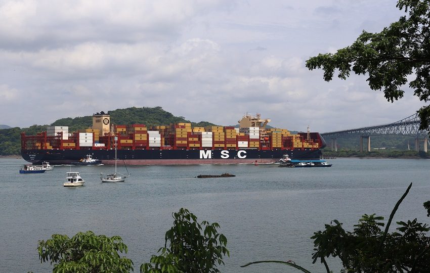 El Canal de Panamá une el Atlántico y el Pacífico. Foto: EFE