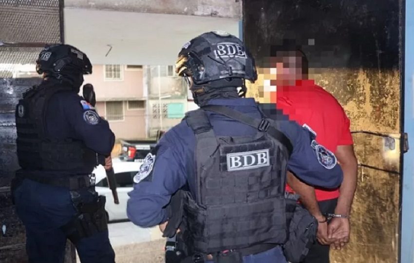 Las personas aprehendidas tienen antecedentes penales. Foto: Cortesía