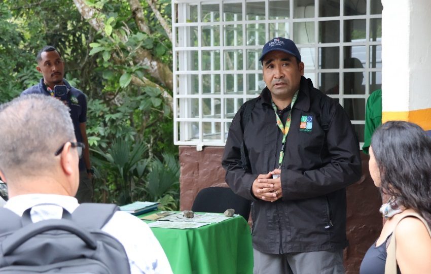 Rodney Mitre, jefe de Uso Público del Parque Nacional y Reserva Biológica Altos de Campana. Foto: MiAmbiente