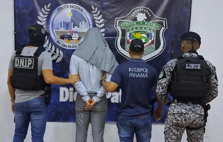 La detención se produjo en el corregimiento de Calidonia. Foto: Cortesía
