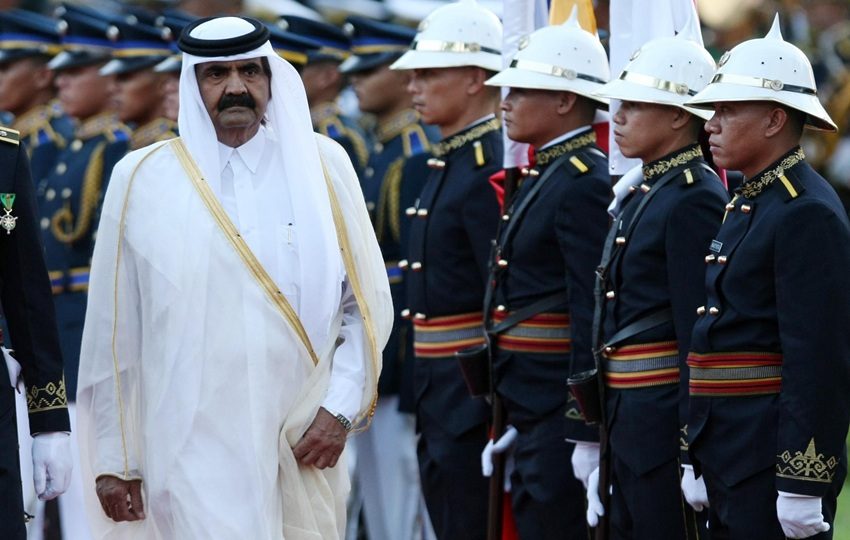 Imagen de archivo del exemir de Catar, Hamad bin Khalifa Al Thani. Foto: EFE