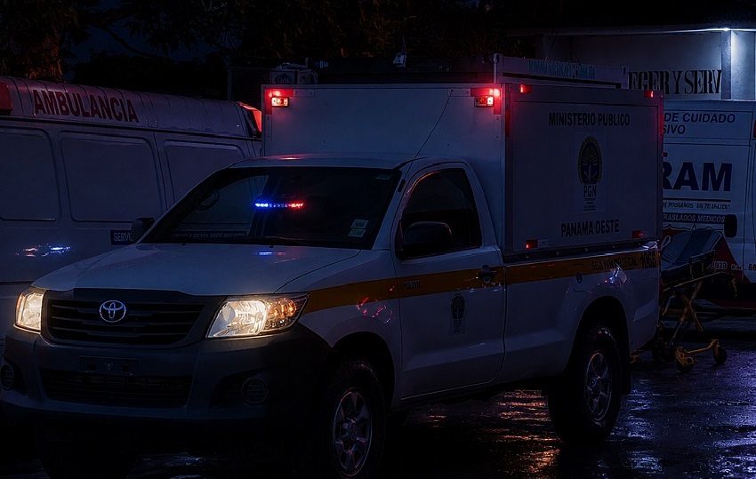 Una llamada telefónica anónima alertó a las unidades de la Policía Nacional sobre la presencia de un hombre tendido en la vía pública, muy cerca de un taller de refrigeración del sector. Foto. Eric Montenegro