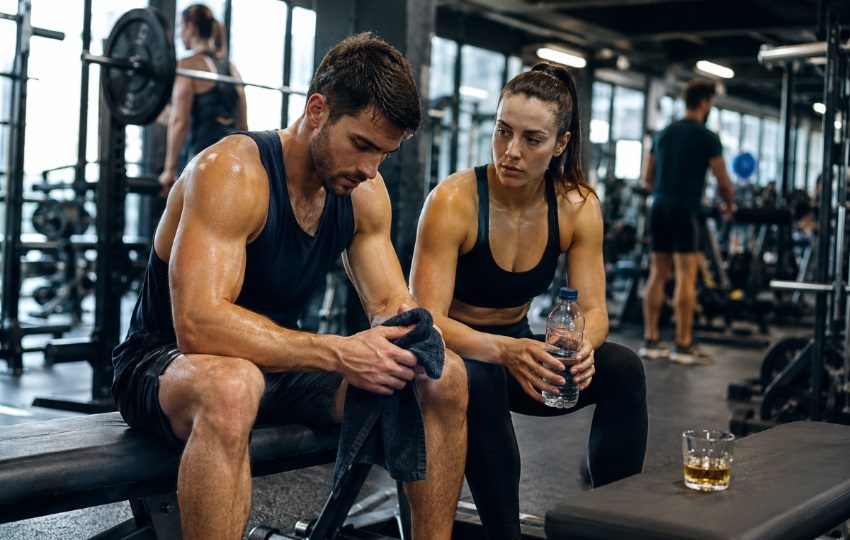 Se debe evitar el consumo de alcohol después de entrenar. Foto: Ilustrativa / chatgpt.com
