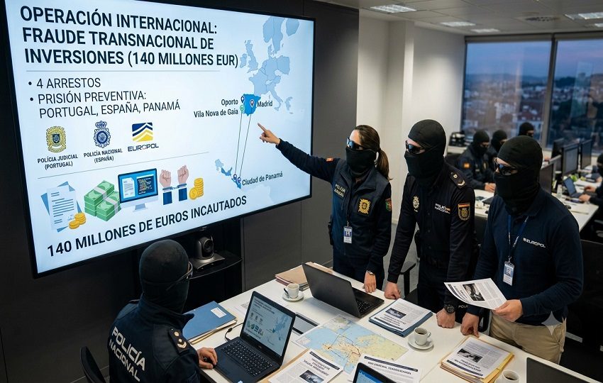  El grupo de sospechosos abrió 800 cuentas bancarias. Foto: Generada con IA