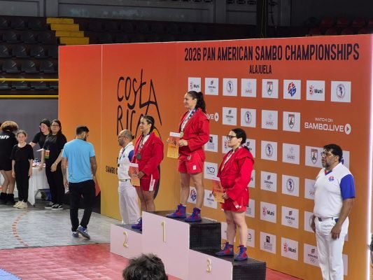 El torneo de sambo se realizó en Alajuela, Costa Rica. Foto: Cortesía