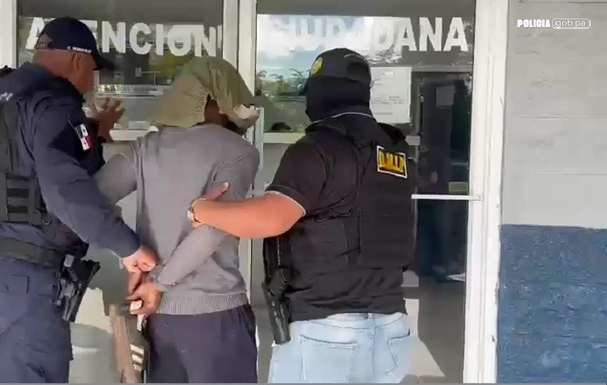 La aprehensión del prófugo fue posible tras recibirse una alerta ciudadana por parte de residentes del sector Invasión de Villa Antigua.