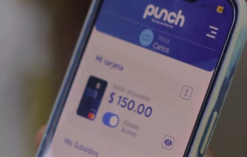 Pago de PASE-U y validación de la aplicación PUNCH by Caja de Ahorros en Veraguas.