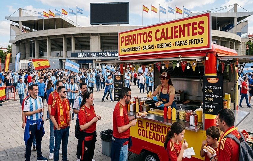 Los FIFA Fan Festivals reunieron a más de nueve millones de visitantes. Imagen generada con IA
