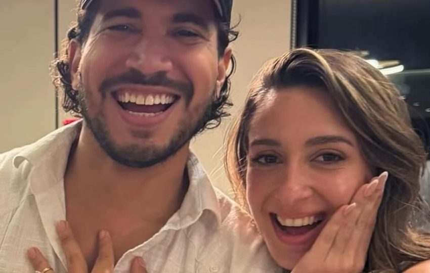 Elmis Castillo y Mafe Achurra. Foto: Instagram
