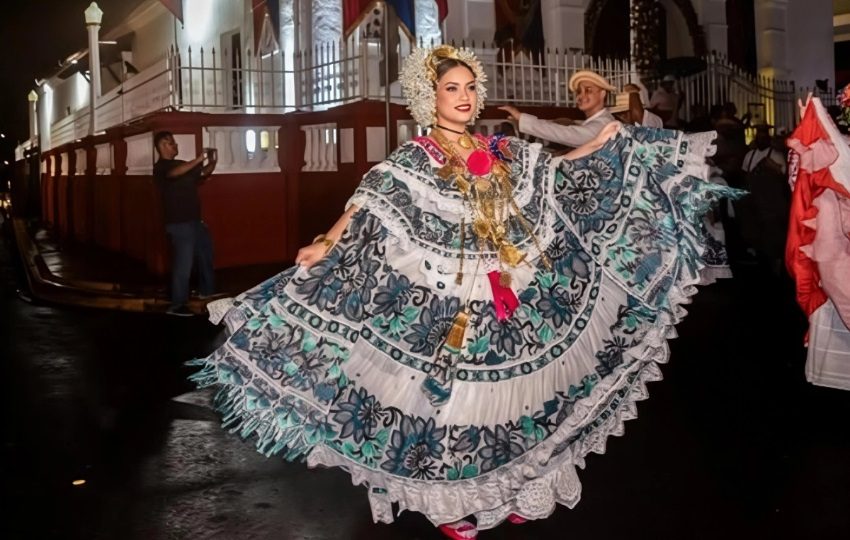 Ana Isabel Carrizo, reina de Calle Arriba de Las Tablas 2026. Foto: Thays Domínguez