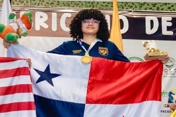 La panameña Alessia Avendaño se corona en torneo panamericano. Foto: Cortesía
