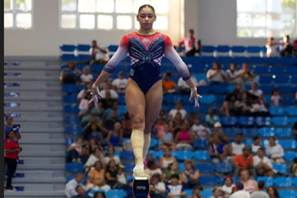 Alyiah Lide De León ganó dos medallas de oro para Panamá. Foto: COP