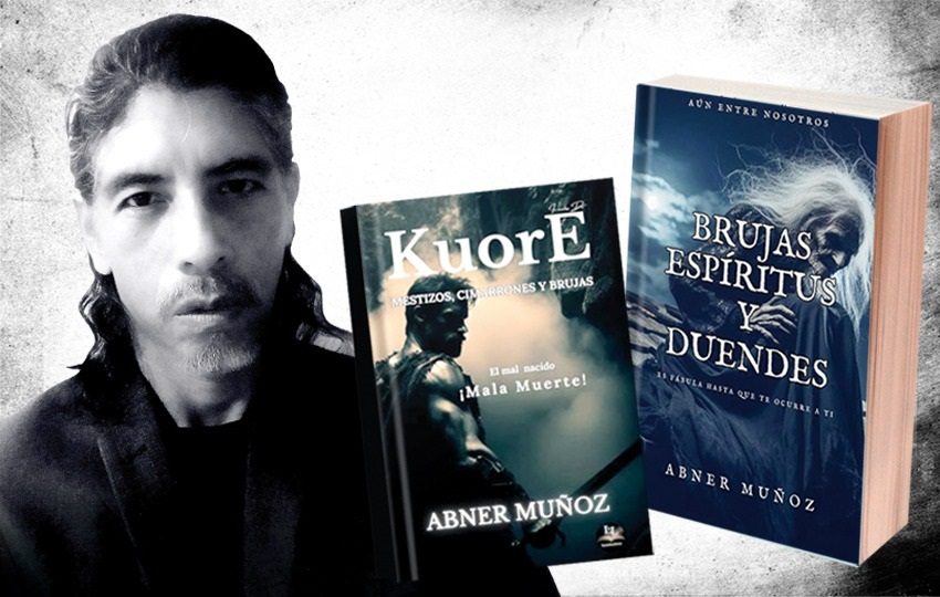 El autor Abner Muñoz. Fotos: Cortesía
