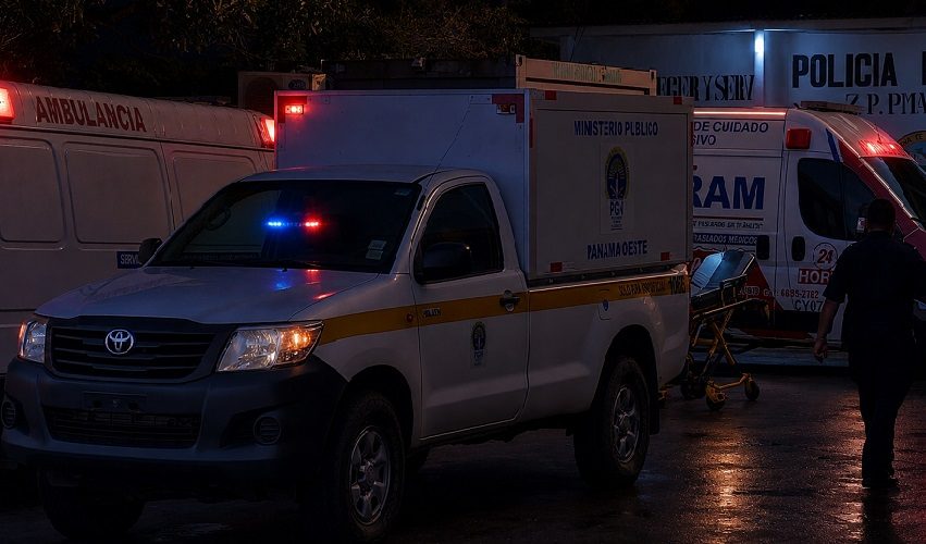 La noche del martes se reportó otro ataque armado en la barriada Altos de Las Praderas, en La Chorrera, donde un hombre recibió varios impactos de bala. Foto. Eric Montenegro