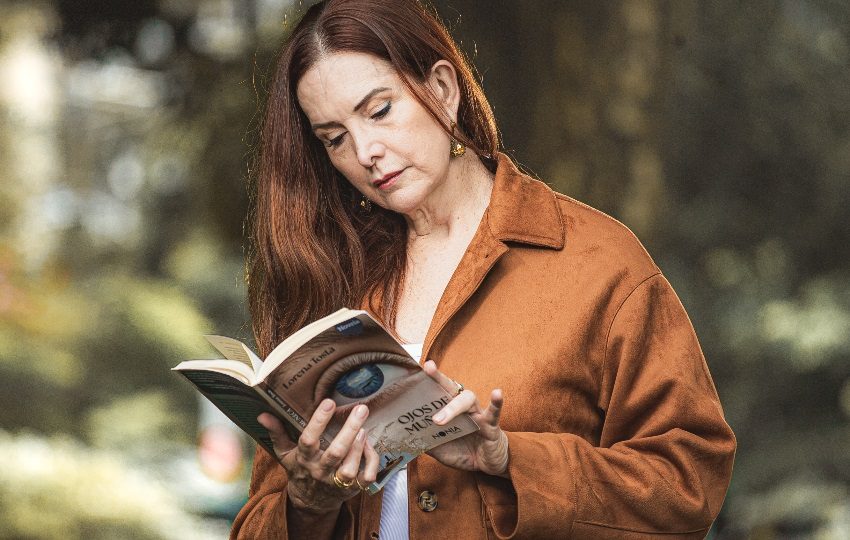Lorena Tosta, autora de la novela 'Ojos de muñeca'. Foto: Cortesía