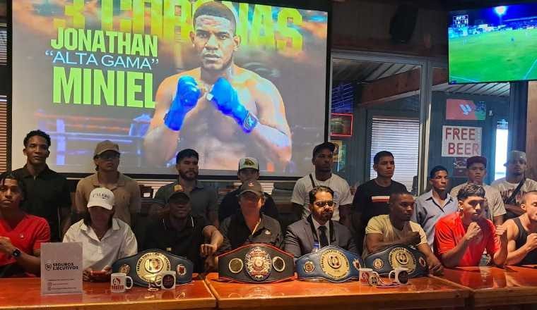 La velada boxística será el 5 de septiembre. Foto: Jaime Chávez