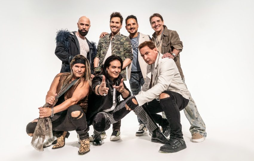 Los exintegrantes del la 'boy band' Menudo. Foto: EFE / The Exclusive Agency